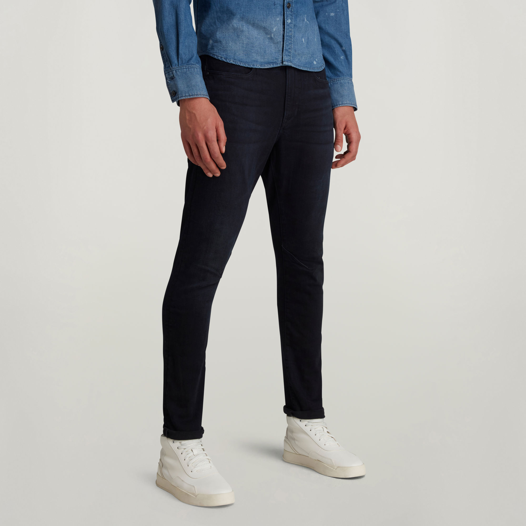 D-Staq 3D Slim Jeans - Dark blue - Men