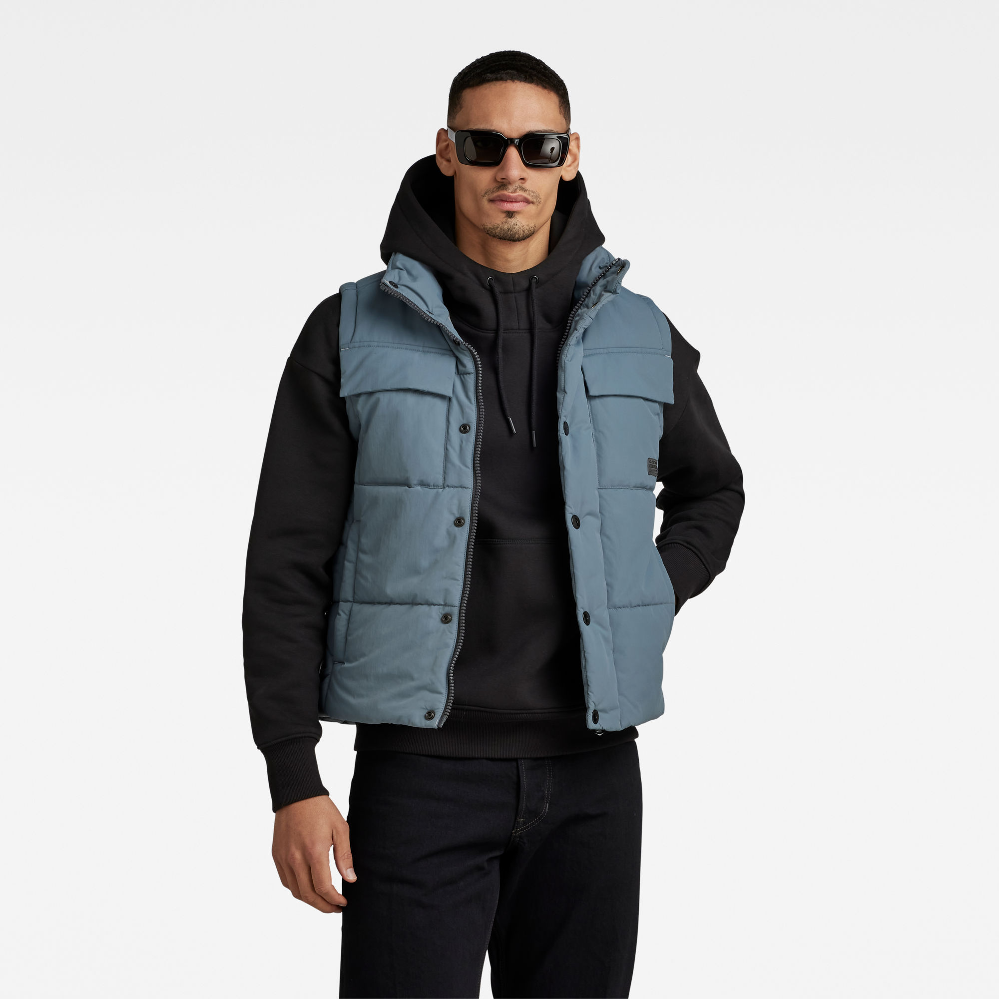 Foundation Padded Weste - Grau - Herren