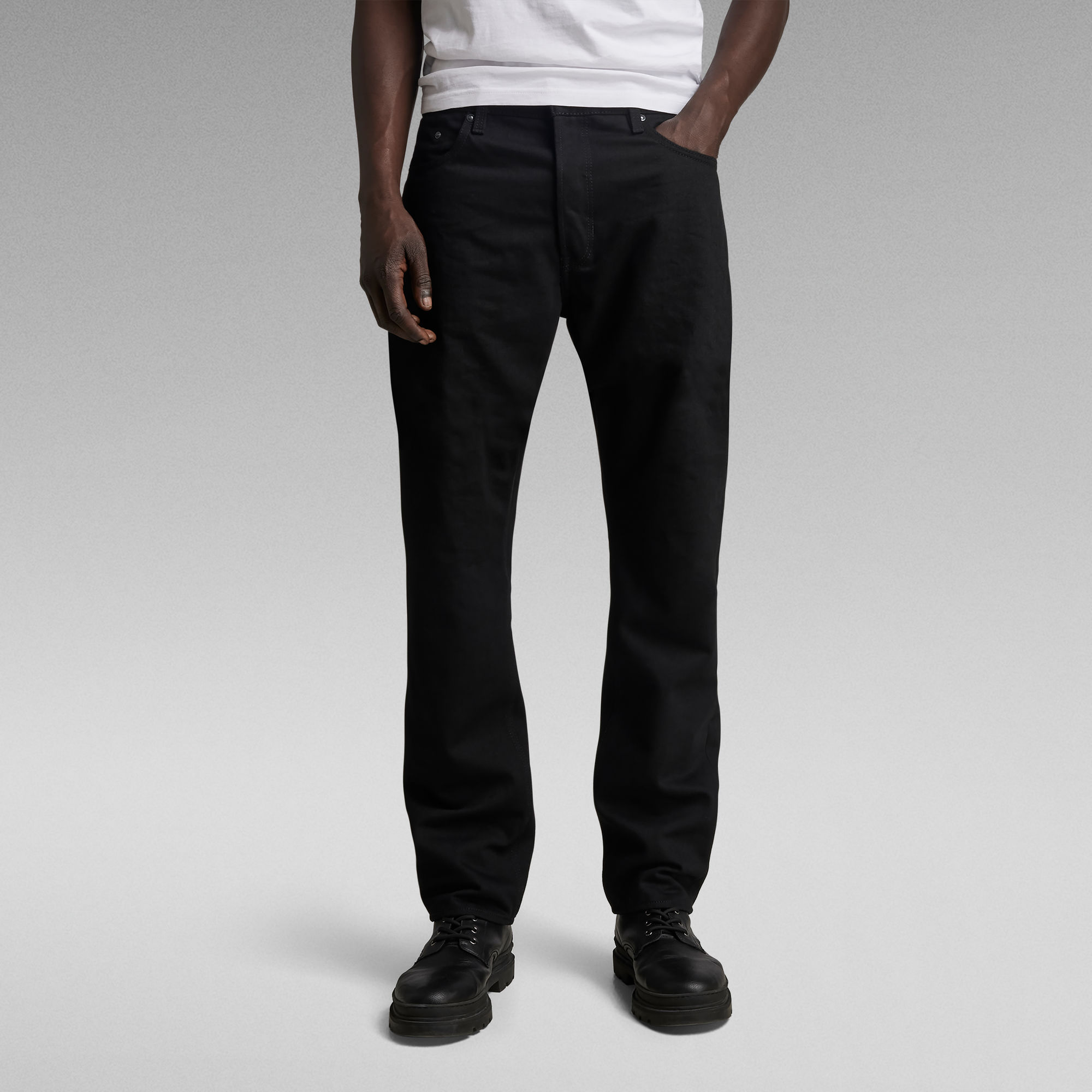 Triple A Regular Straight Jeans - Zwart - Heren
Triple A Regular Straight Jeans - Zwart - Heren