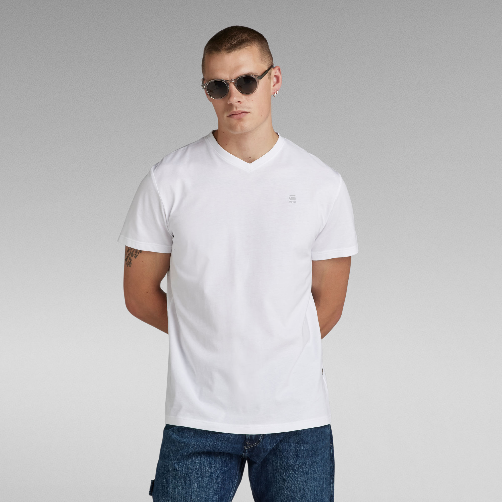 

Base-S T-Shirt - White - Men