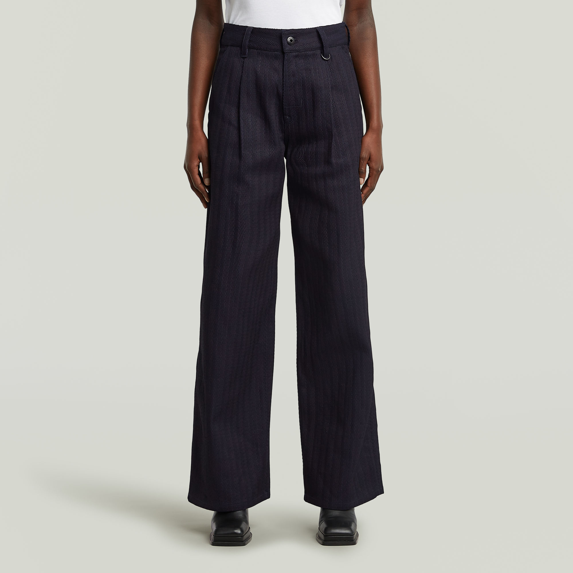 Skater Chino High Loose 2.0 Jeans - Dark blue - Women
Skater Chino High Loose 2.0 Jeans - Dark blue - Women