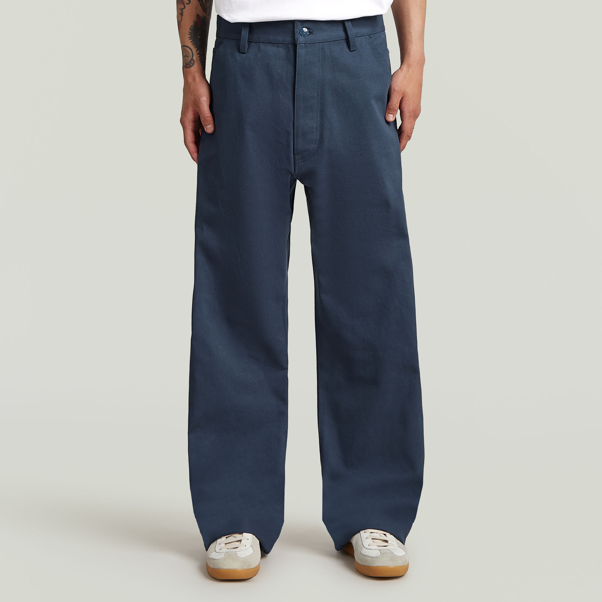 MN Type 96 Loose Chino - Donkerblauw - Heren 
MN Type 96 Loose Chino - Donkerblauw - Heren