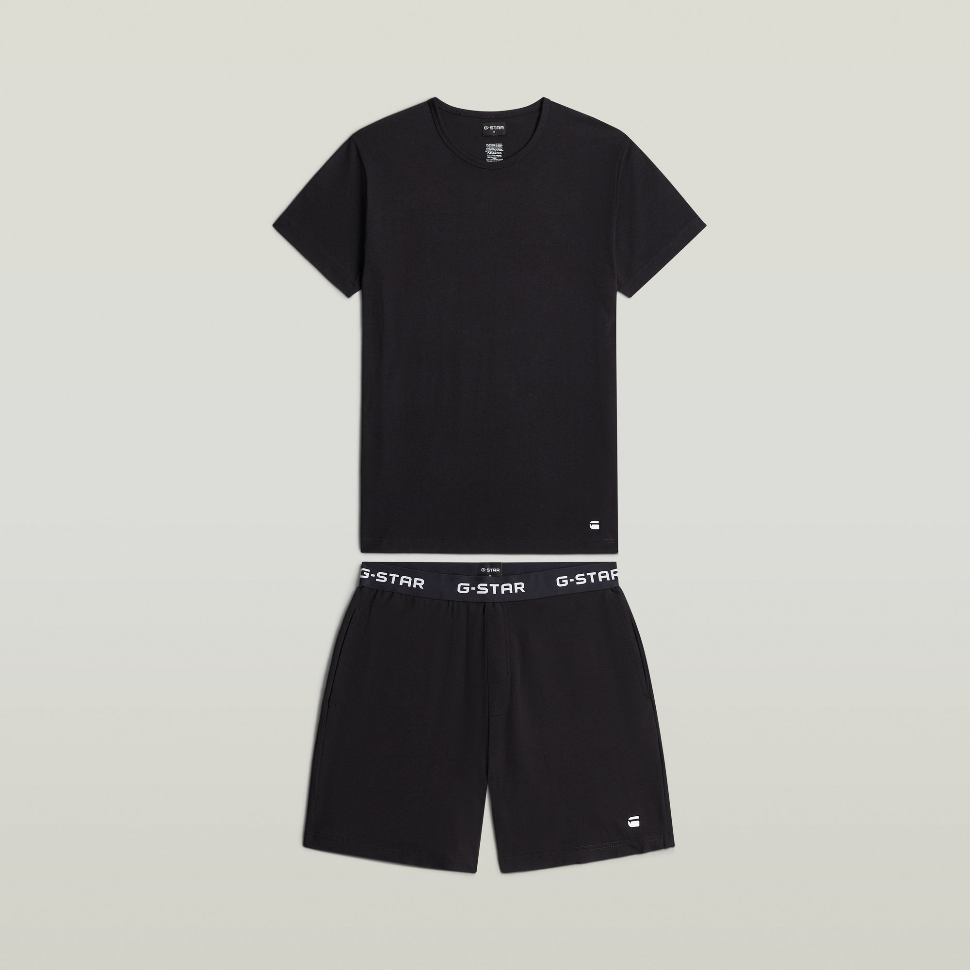 T-Shirt & Shorts Pyjama Set - Schwarz - Herren
T-Shirt & Shorts Pyjama Set - Schwarz - Herren