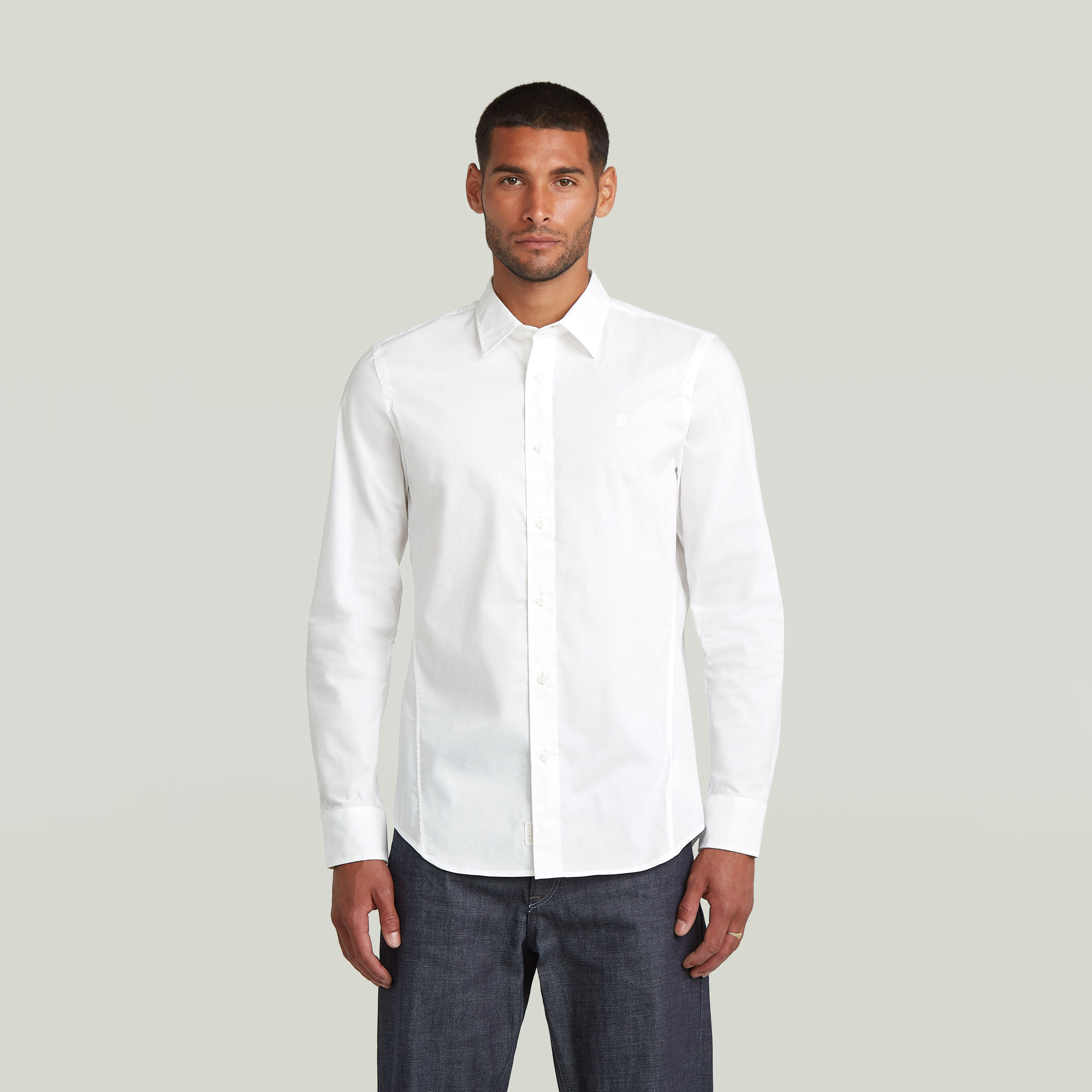 Uniform Slim Shirt - White - Men
Uniform Slim Shirt - White - Men