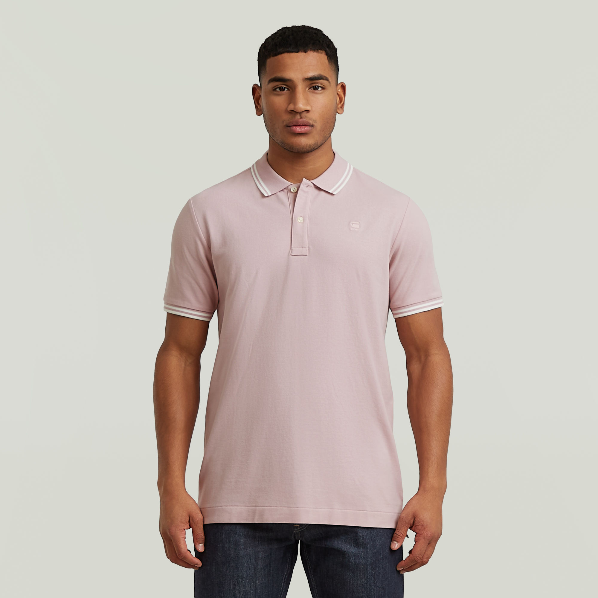 Dunda Slim Stripe Poloshirt - Pink - Herren
Dunda Slim Stripe Poloshirt - Pink - Herren
