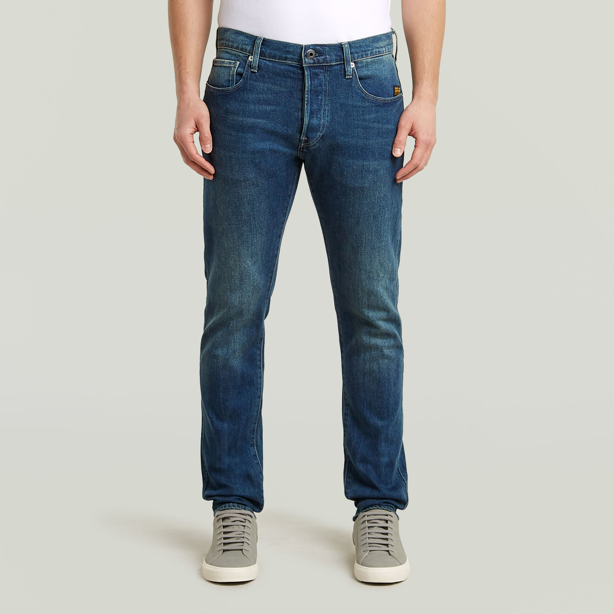 3301 Slim Jeans - Midden blauw - Heren
3301 Slim Jeans - Midden blauw - Heren