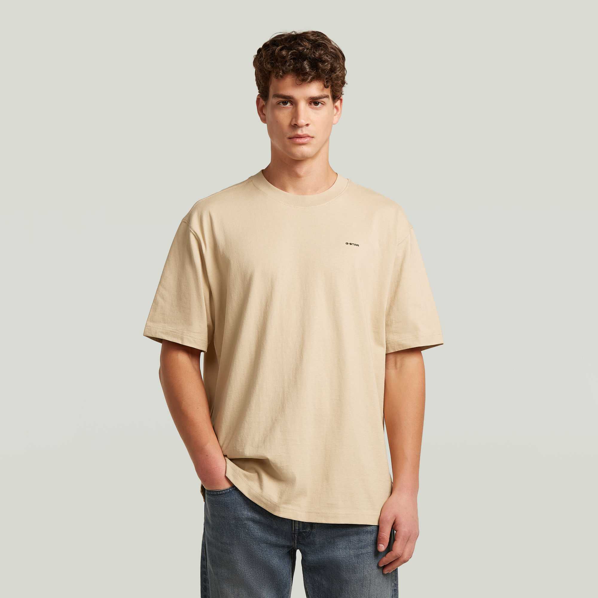 Relaxed Base T-Shirt - Beige - Heren
Relaxed Base T-Shirt - Beige - Heren