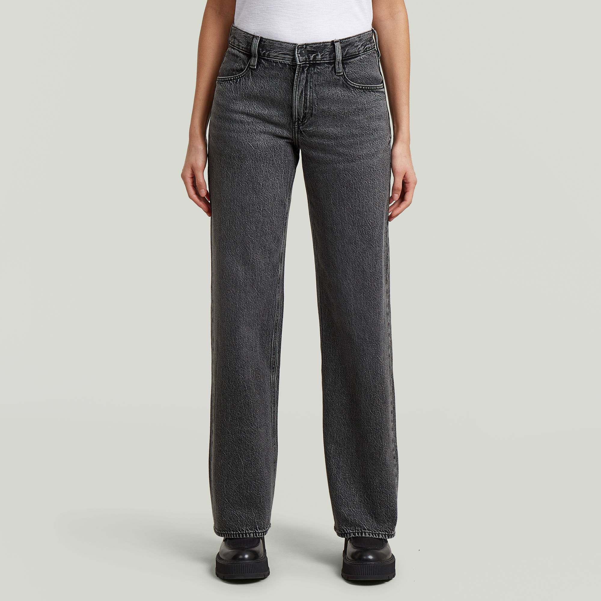 Judee Loose Low Waist Jeans - Grijs - Dames
Judee Loose Low Waist Jeans - Grijs - Dames