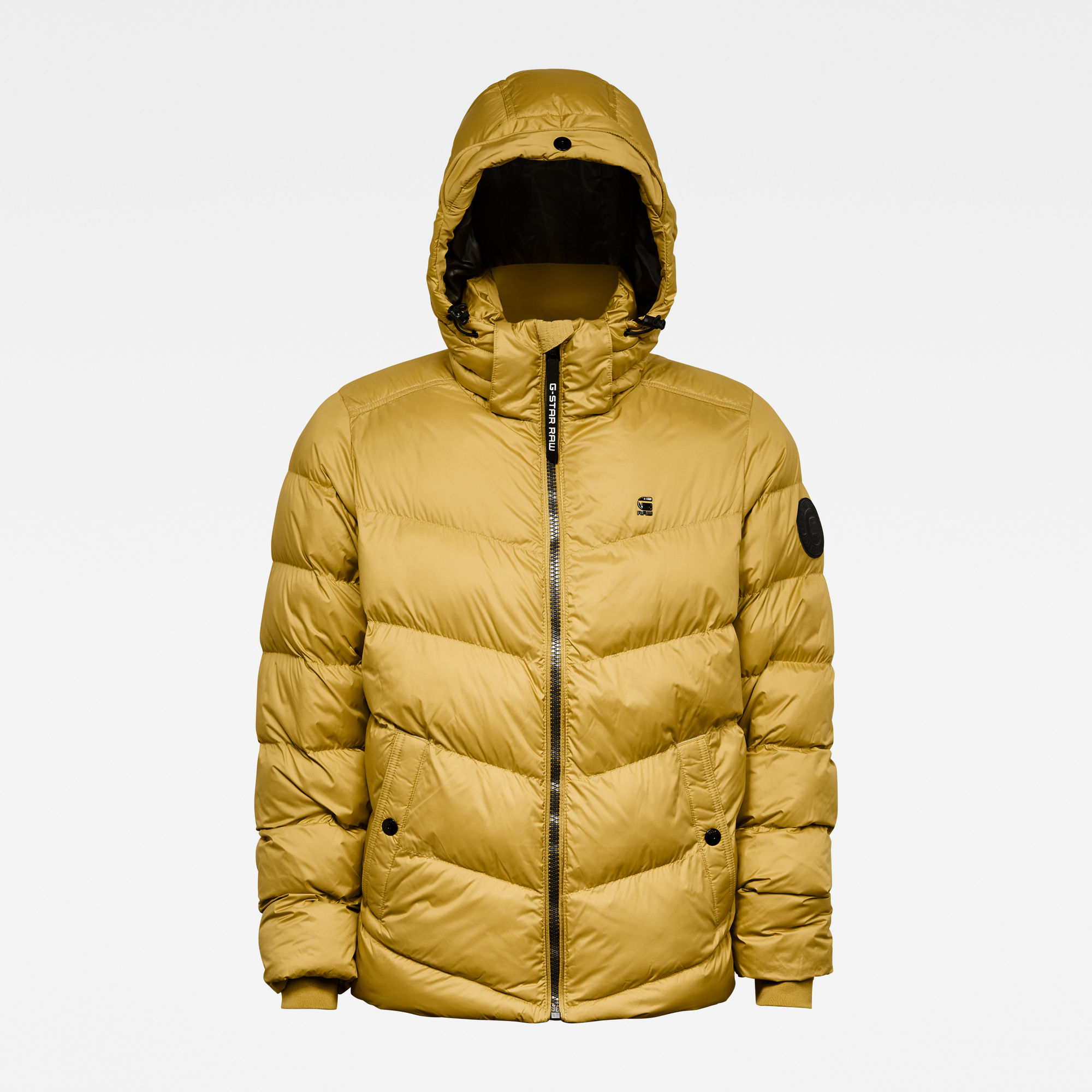 Whistler Hooded Puffer Jacket Green Sulphur G Star Raw