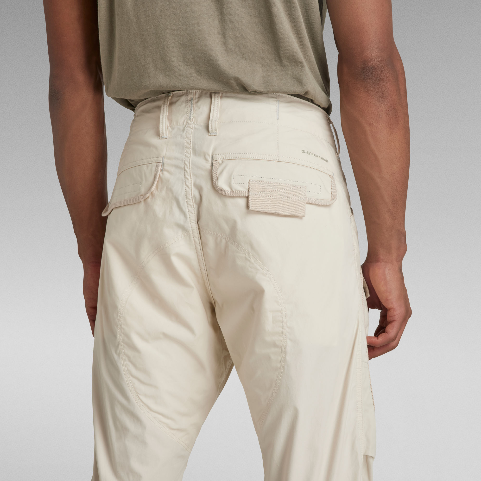 D Regular Tapered Cargo Pants Beige G Star Raw