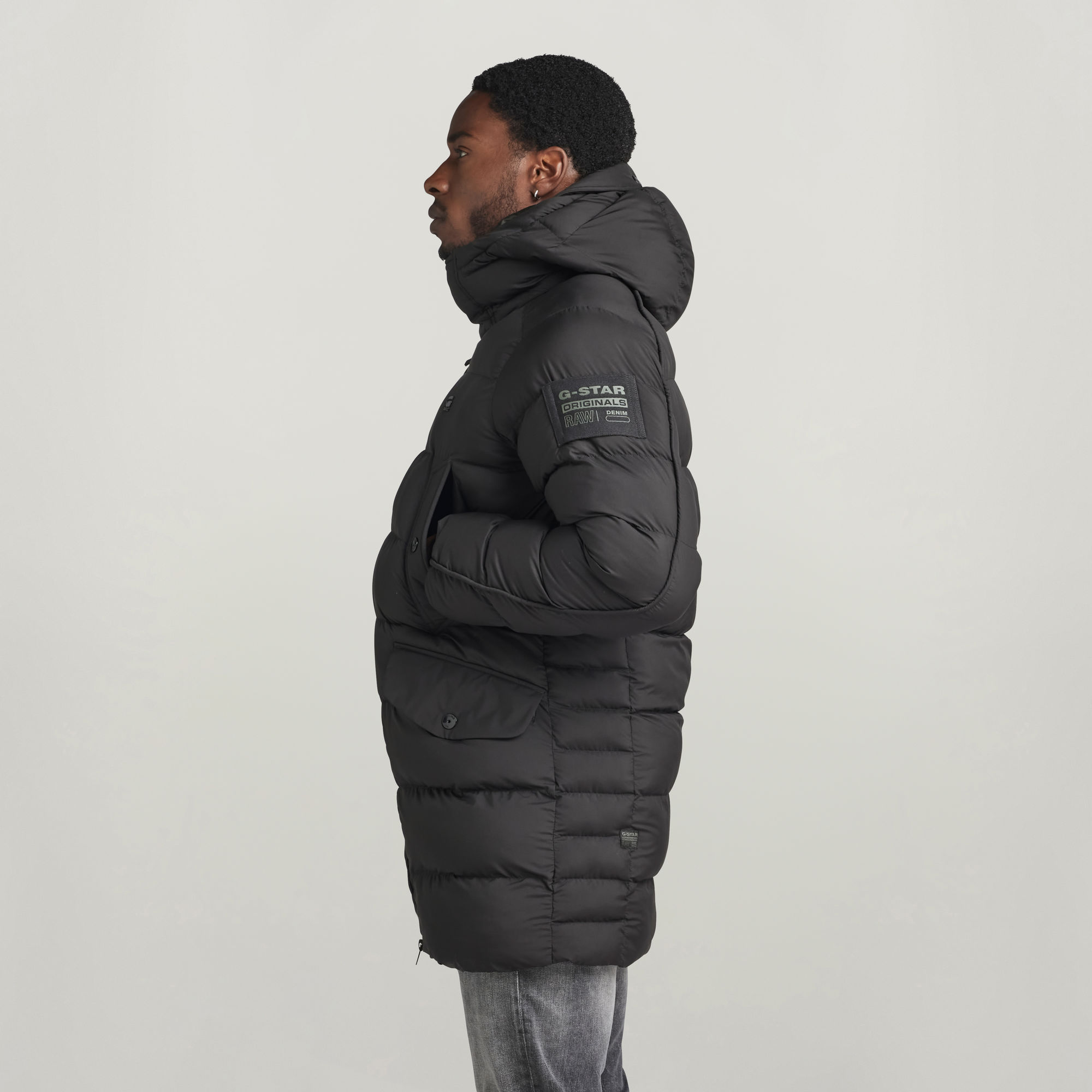 G Whistler Padded Hooded Parka G Star Raw