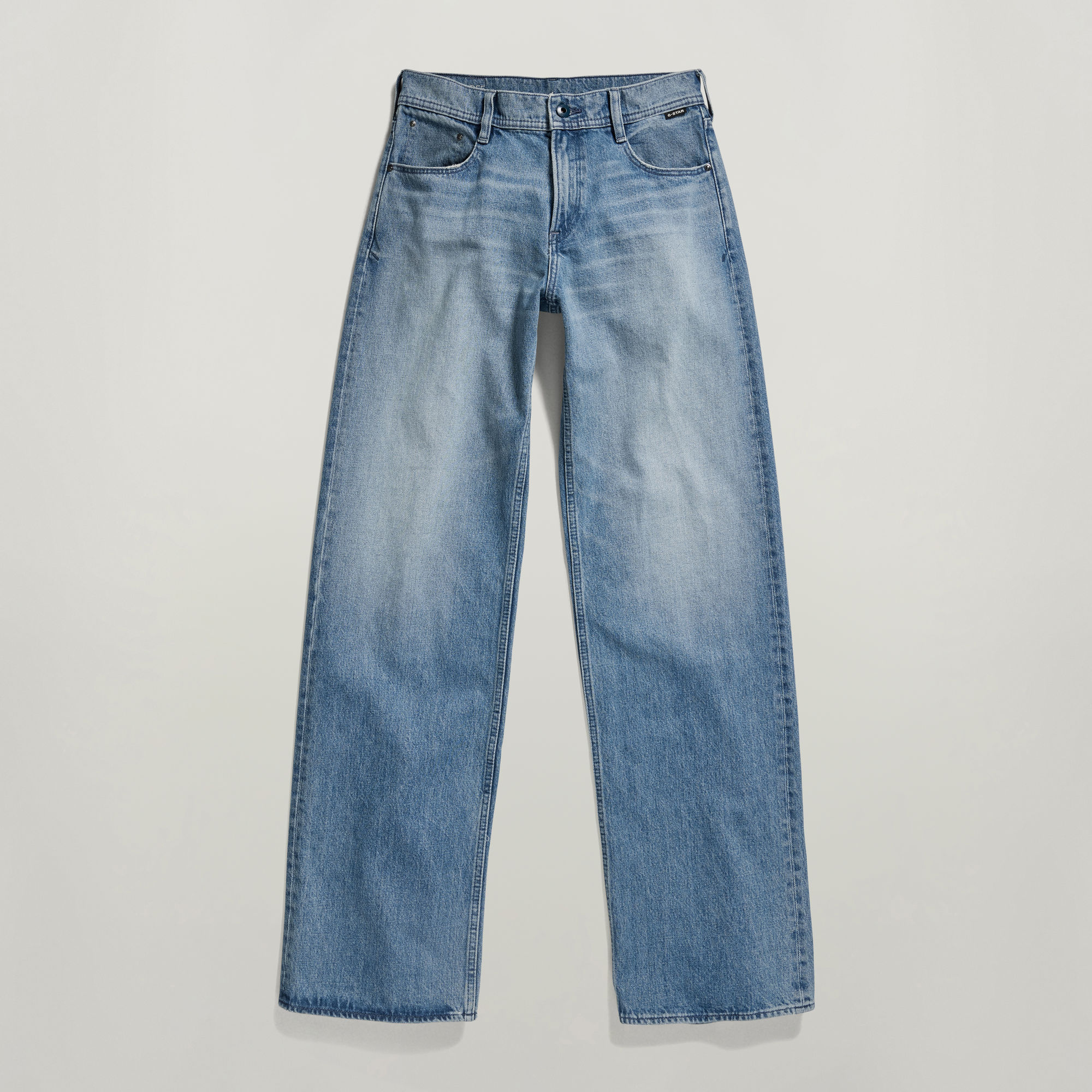 Judee Low Waist Loose Jeans Hellblau G Star Raw