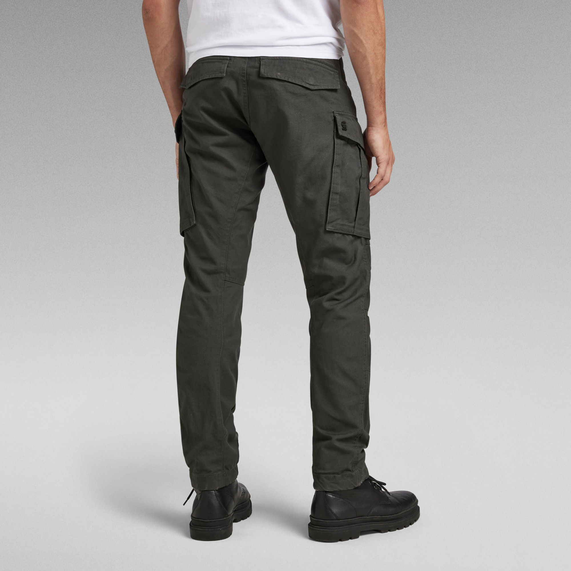 Rovic Zip 3D Regular Tapered Pants Grey G Star RAW