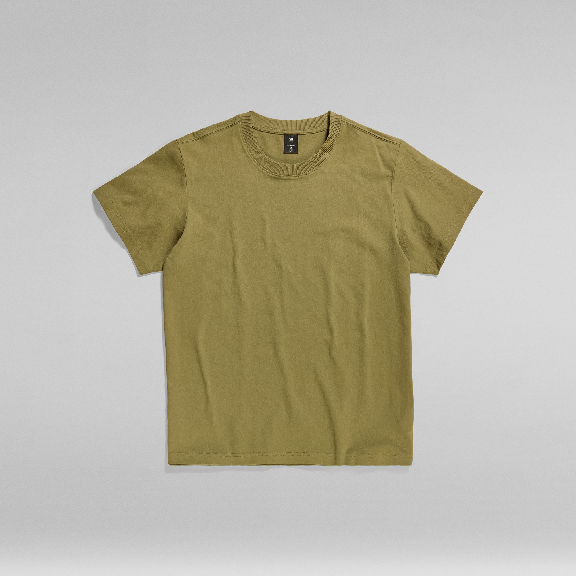 Loose Round Neck T Shirt Green G Star Raw