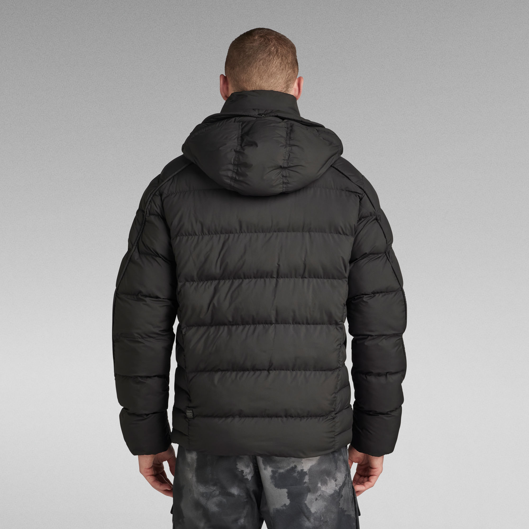 Veste Capuche G Whistler Padded Noir G Star Raw