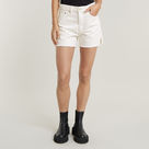 G-STAR Outlet High Shorts Split White