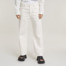 G-STAR Outlet Jeans Bowey Ankle Boyfriend Blanco