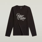 G-STAR Outlet Top Slim para Niñas Negro