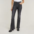 G-STAR Outlet 3301 Flare Jeans Black