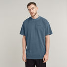 G-STAR Outlet Pigment Dye Loose T-Shirt Medium blue