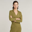 G-STAR Outlet Shirt Jumpsuit Green