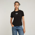 G-STAR Outlet Top Small Center Logo Negro