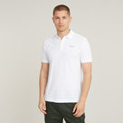 G-STAR Outlet Oluv Slim Polo White