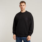 G-STAR Outlet Sudadera Chenille G-Script Loose Negro