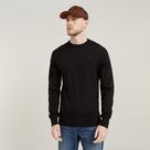 G-STAR Outlet Jersey Premium Core Knitted Negro
