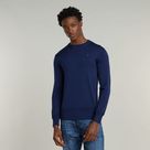 G-STAR Outlet Jersey Premium Core Knitted Azul oscuro