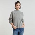 G-STAR Outlet Boxy Mock Jumper Multi color