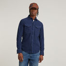 G-STAR Outlet Camisa Dakota Slim Azul intermedio
