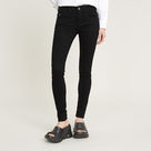 G-STAR Outlet Jeans Lynn Mid Skinny Negro