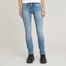 G-STAR Outlet Midge Slim Straight Jeans Light blue