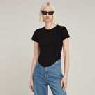 G-STAR Outlet Corset Slim Top Black