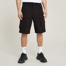 G-STAR Outlet Rovic Zip Relaxed Shorts Black