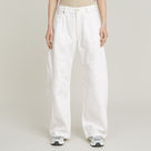 G-STAR Outlet Bowey Barrel Jeans White