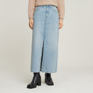 G-STAR Outlet Viktoria Long Skirt Light blue