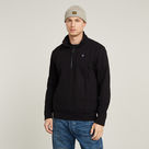 G-STAR Outlet Sudadera Nifous Half Zip Negro