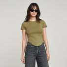 G-STAR Outlet Top Corset ajustado Verde