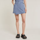 G-STAR Outlet Overdyed Sweat Skort Light blue