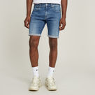 G-STAR Outlet 3301 Slim Denim Shorts Medium blue