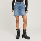G-STAR Outlet Viktoria Shorts Skirt Clean Edge Medium blue