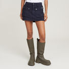 G-STAR Outlet Mini Cargo Skirt Dark blue