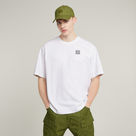 G-STAR Outlet QR Mini Maxi Boxy T-Shirt White