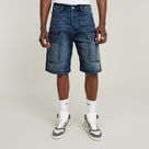 G-STAR Outlet Bend 3D Cargo Shorts Dark blue