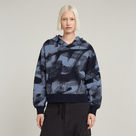 G-STAR Outlet Sudadera Sprayed Letters Loose Hooded Multi color