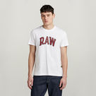 G-STAR Outlet Camiseta Puff RAW Graphic Blanco