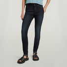 G-STAR Outlet 3301 High Waist Skinny Jeans Dark blue