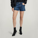 G-STAR Outlet True Denim Shorts Raw Edge Dark blue